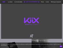 Tablet Screenshot of kiix.org